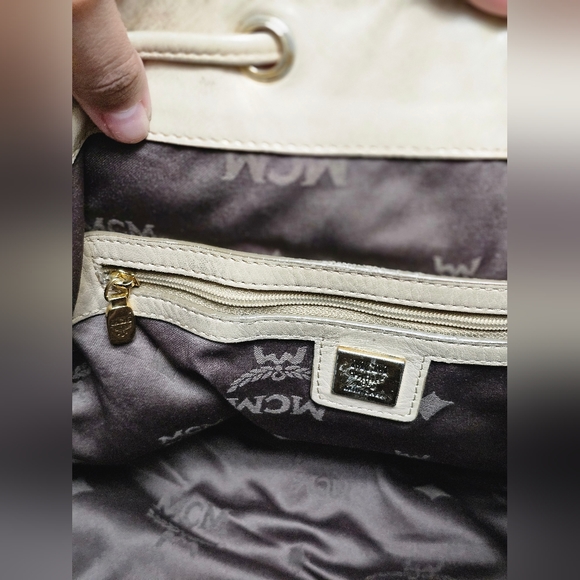 MCM Drawstring Crossbody Bag - Picture 9 of 12